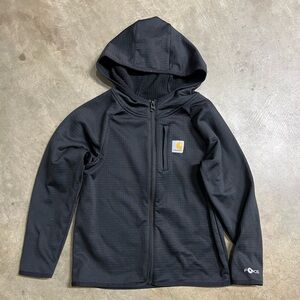 Carhartt Charcoal Zip-Up Sweatshirt